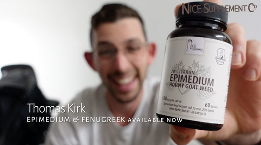Epimedium (Horny Goat Weed) & Fenugreek AVAILABLE NOW - Nice Supplement Co