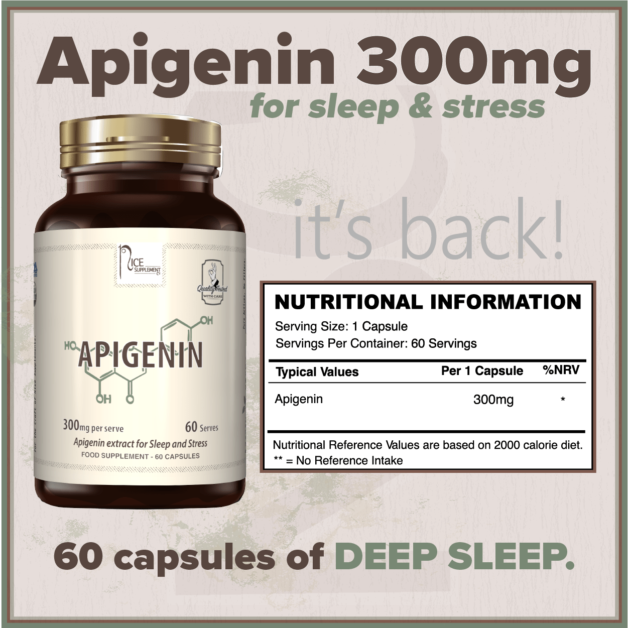 Apigenin - Nice Supplement Co