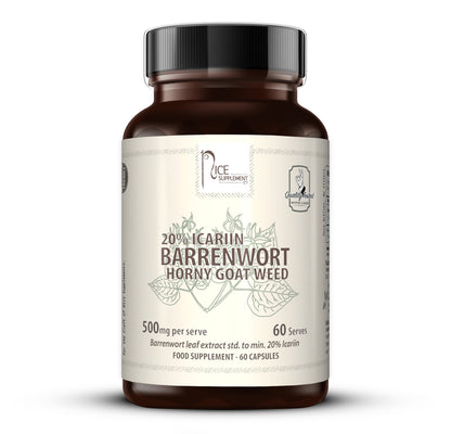 Barrenwort (horny goat weed)(20% icariin) - nicesupplementco